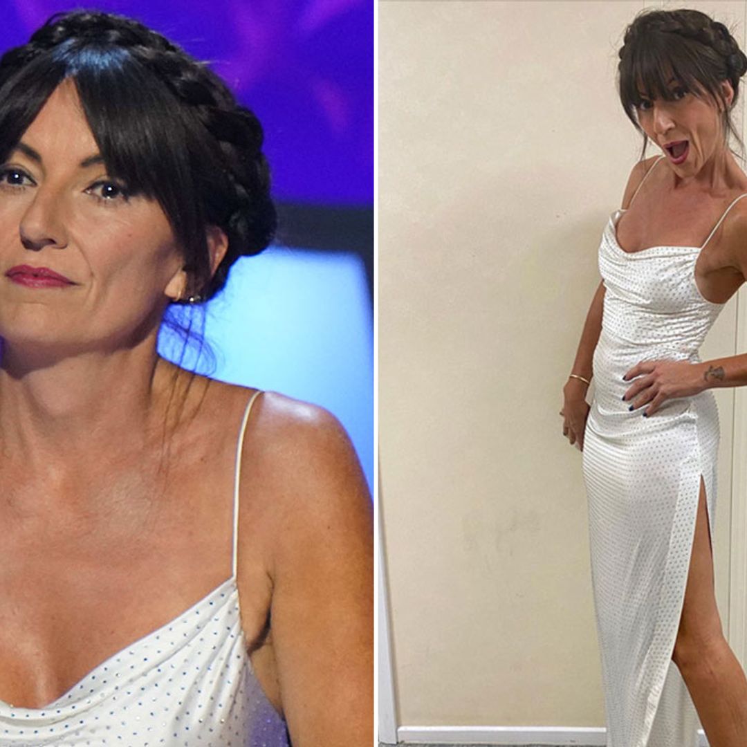 Davina McCall hits back after being called 'wrinkly' for wearing 'revealing' dress