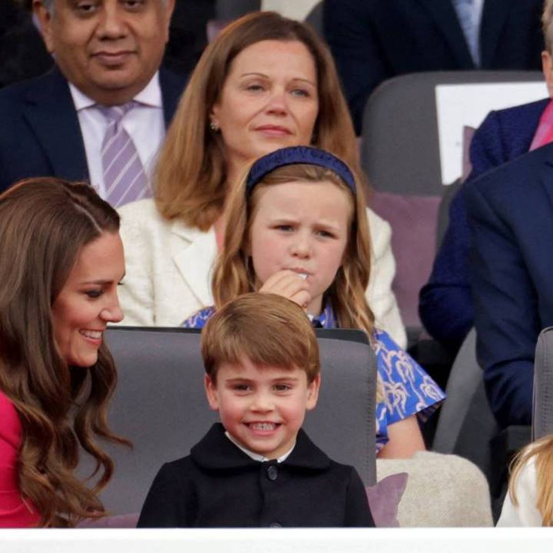 Platinum Jubilee Pageant: Kate Middleton, Prince William and their children share excitement as the Queen makes special appearance - best moments