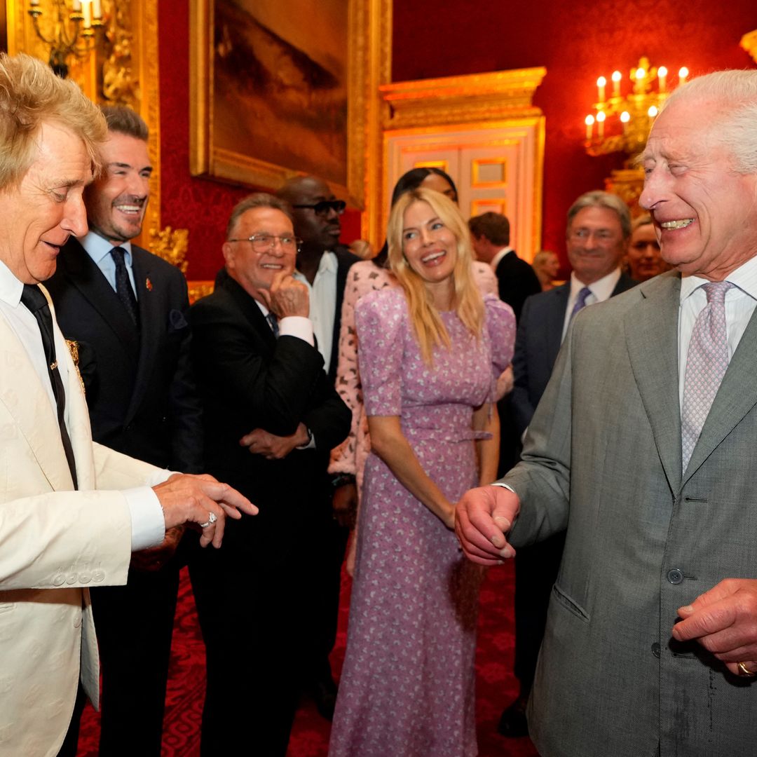 King Charles joined by David Beckham, Sienna Miller and Rod Stewart at star-studded awards