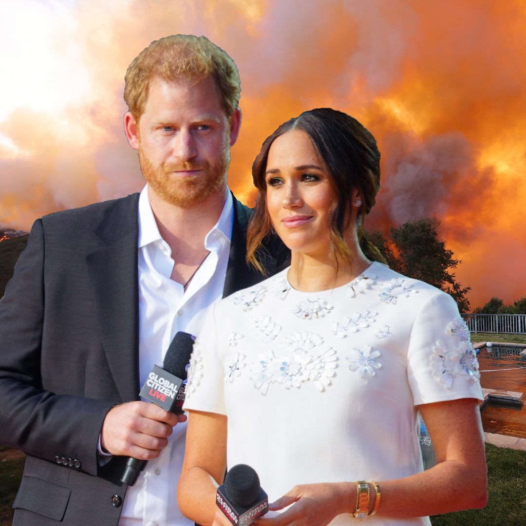 Prince Harry and Meghan Markle open Montecito home to evacuating friends, make donations to fire relief effort