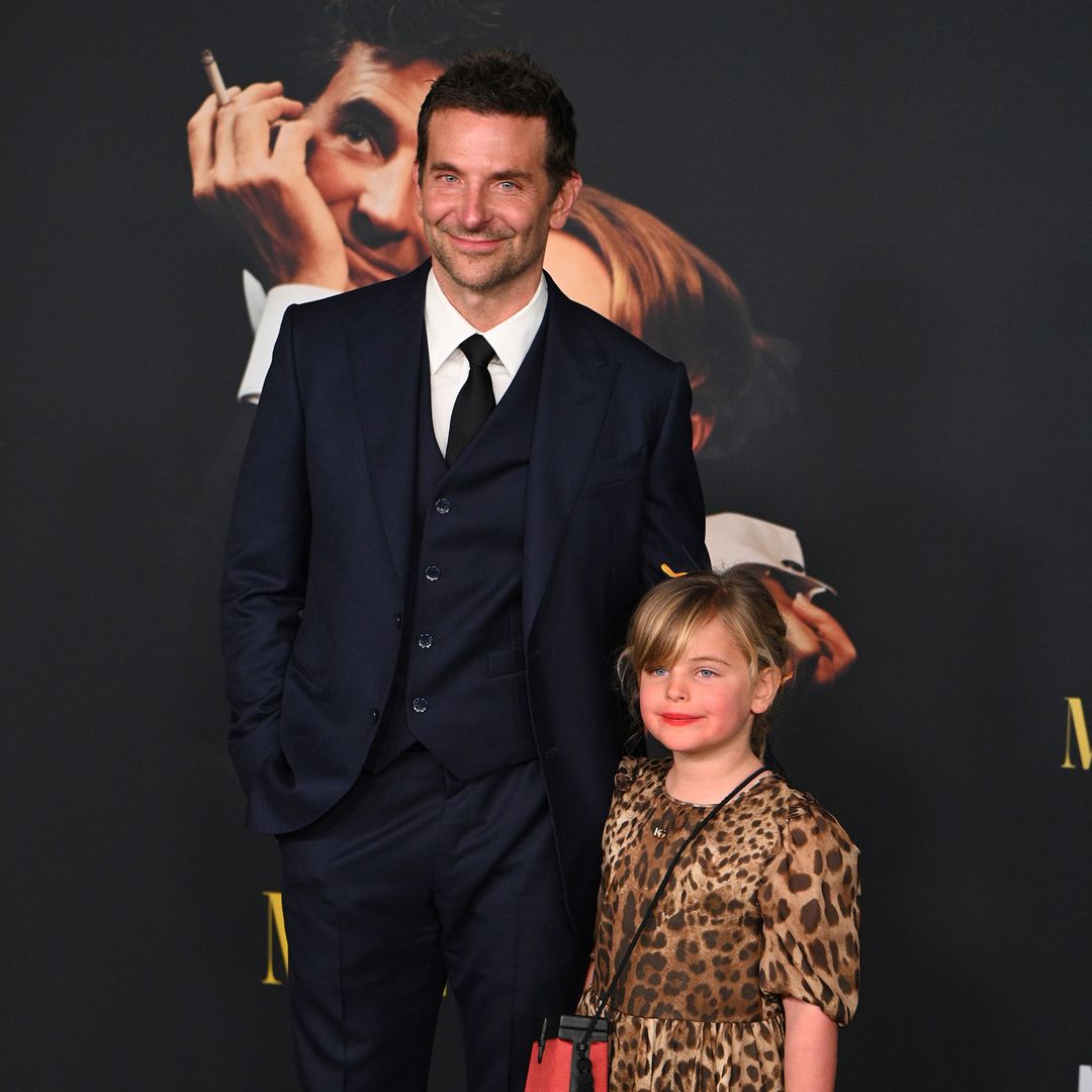 Bradley Cooper's adorable daughter Lea, six, makes her red carpet debut at star-studded Maestro premiere