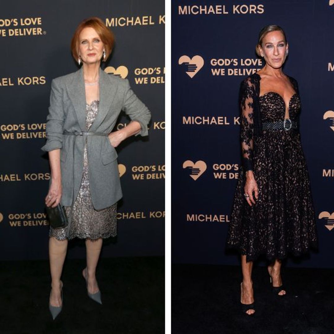 Sarah Jessica Parker, Kristin Davies and Cynthia Nixon lead the best dressed at star-studded Golden Heart Awards