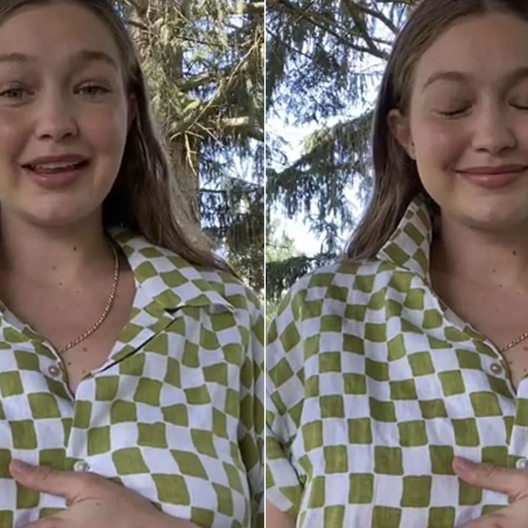 Gigi Hadid reveals why she is secretive about her pregnancy as she shows off bare baby bump