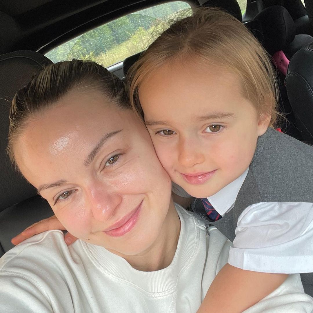 Ola Jordan’s hidden tears for daughter Ella, 4, at emotional milestone