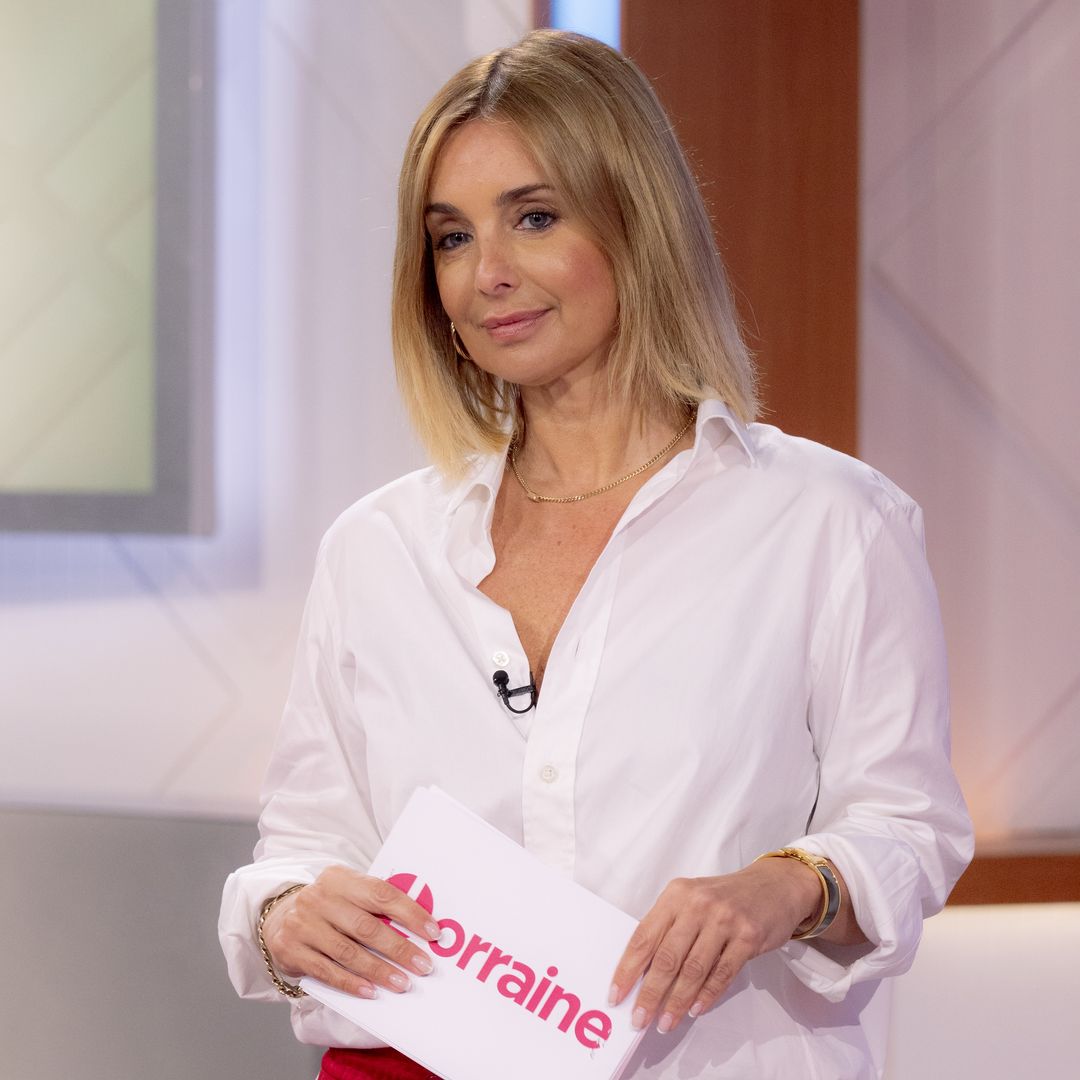 Louise Redknapp styles out tracksuit bottoms and heels on Lorraine show