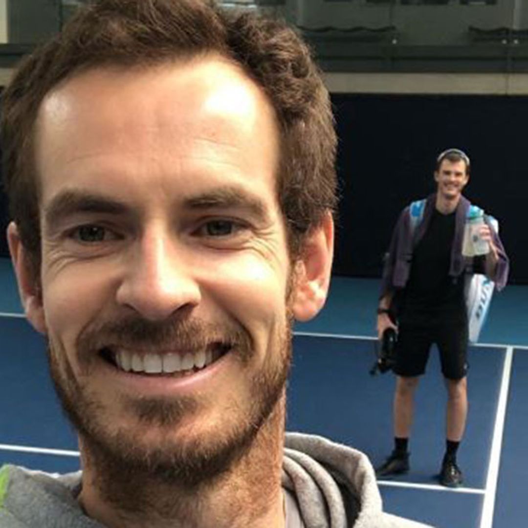Andy Murray looks completely unrecognisable with blonde hair in childhood photo