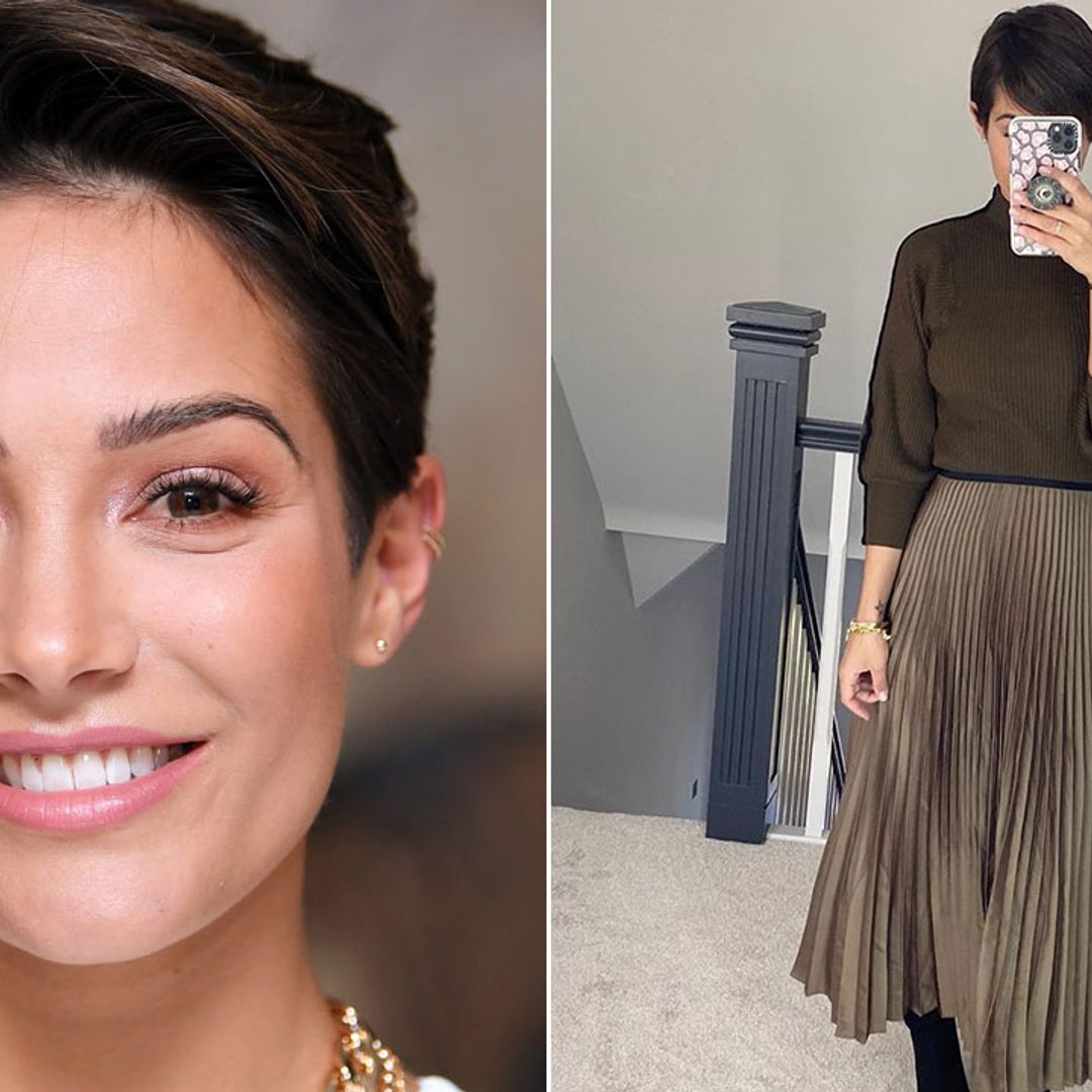 Frankie Bridge wears head-to-toe Mango - and her £35 skirt is selling out fast