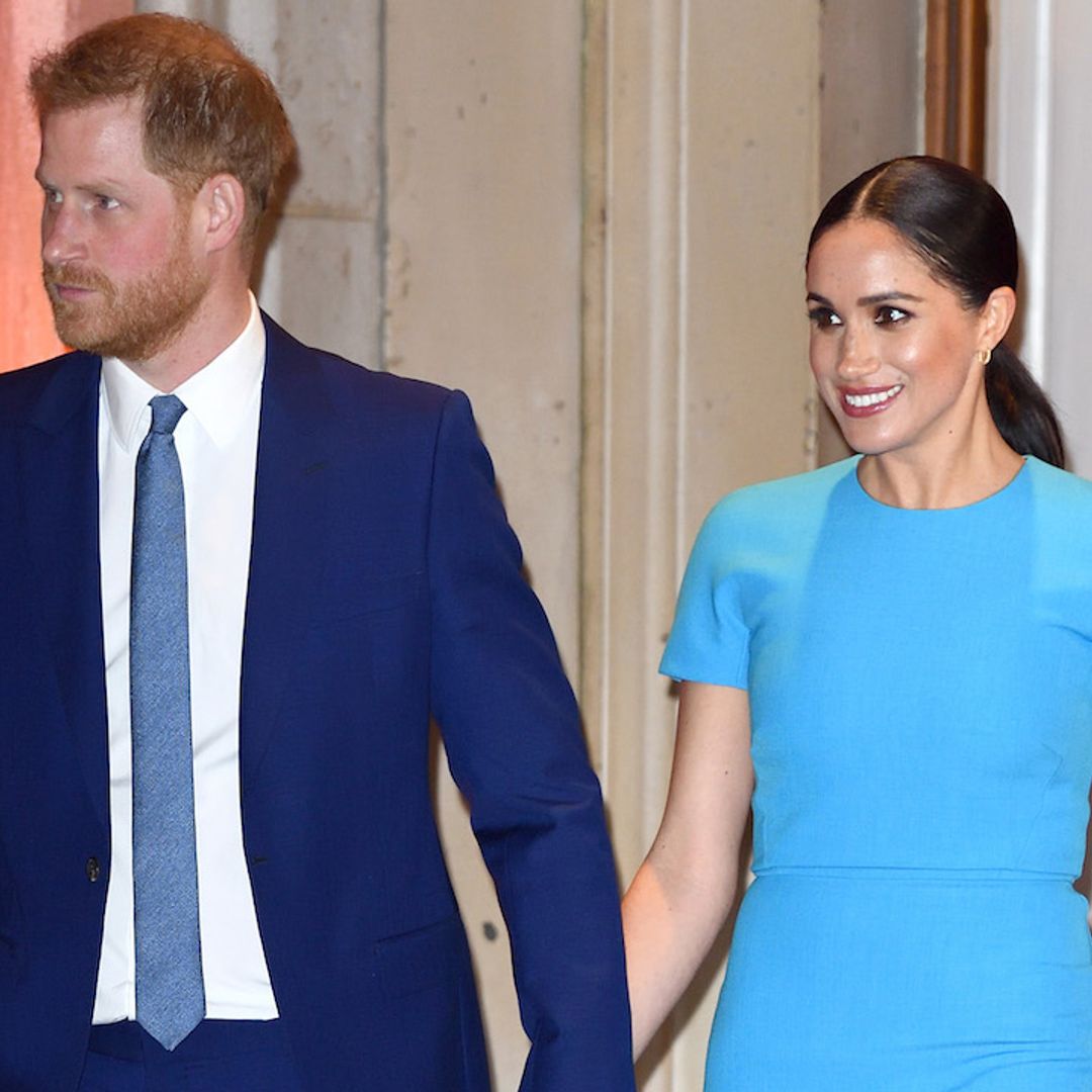 Meghan Markle's bold blue Victoria Beckham dress is finally back in stock – and selling out fast