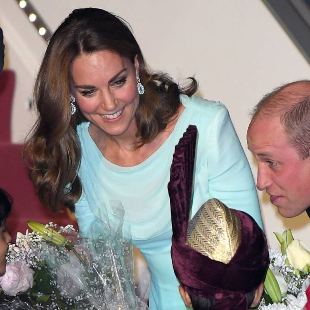 Prince William and Kate Middleton share first behind-the-scenes photo from royal tour