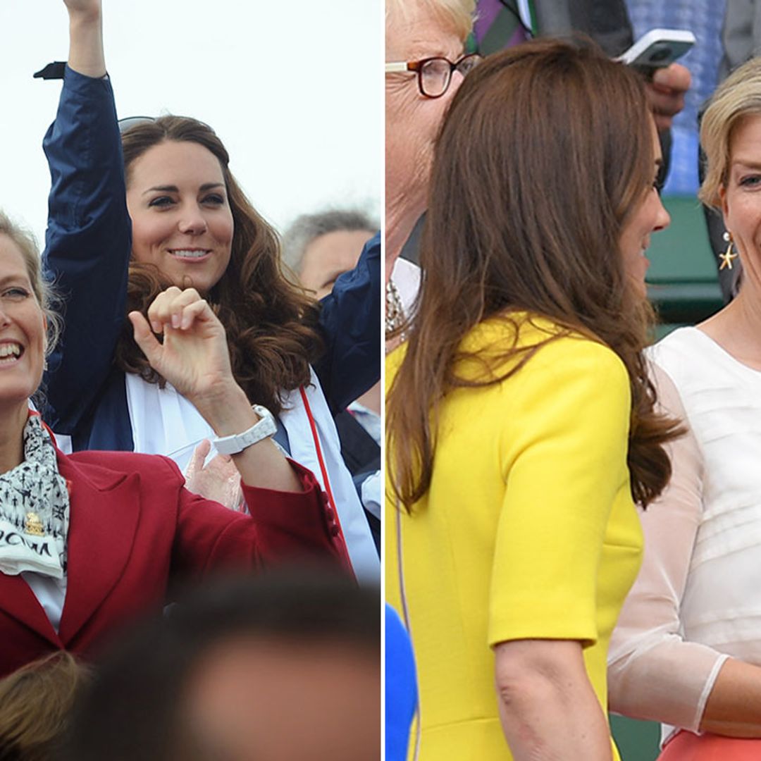 8 photos that prove just how close Duchess Kate and Countess Sophie are