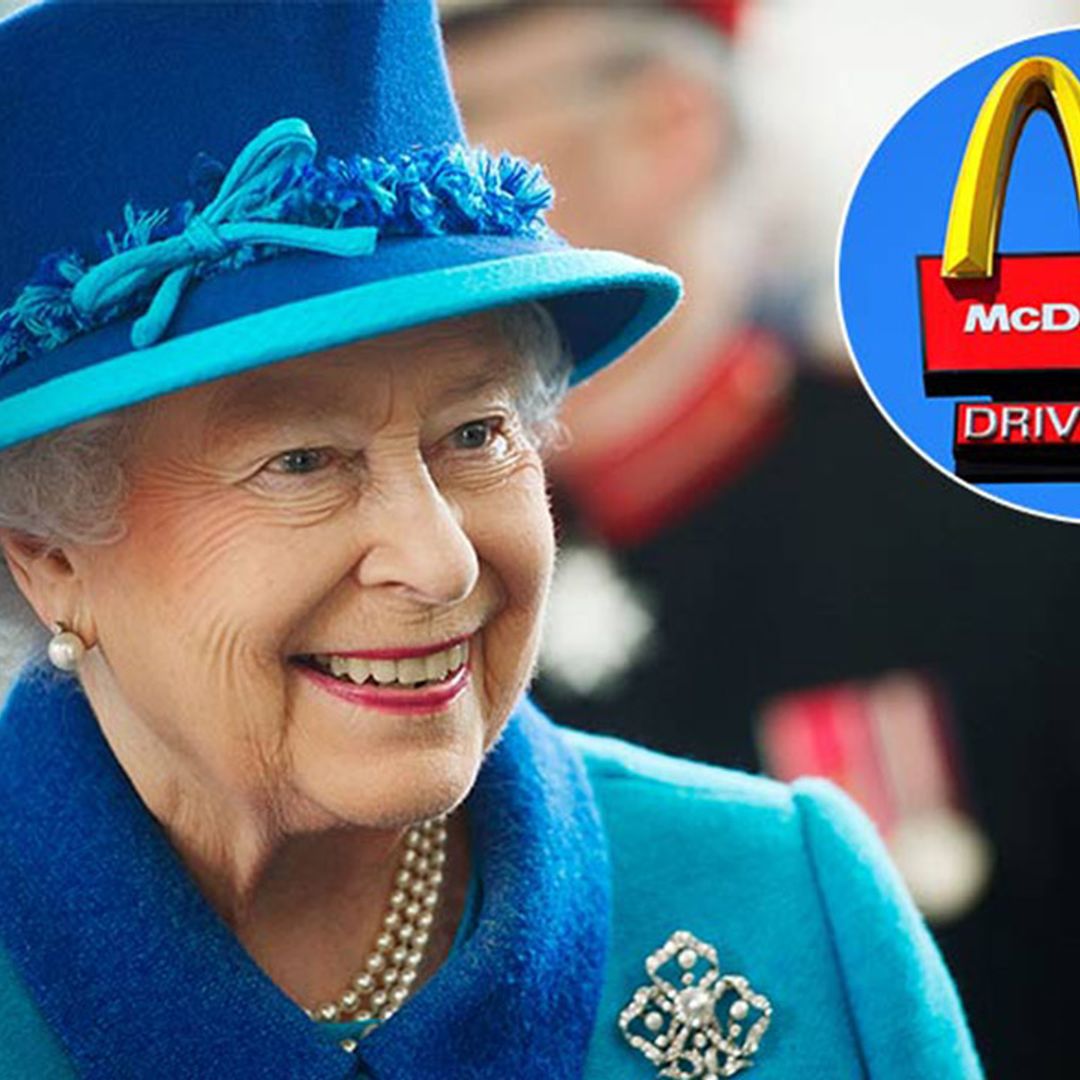 Did you know Queen has her own drive-thru McDonald's?