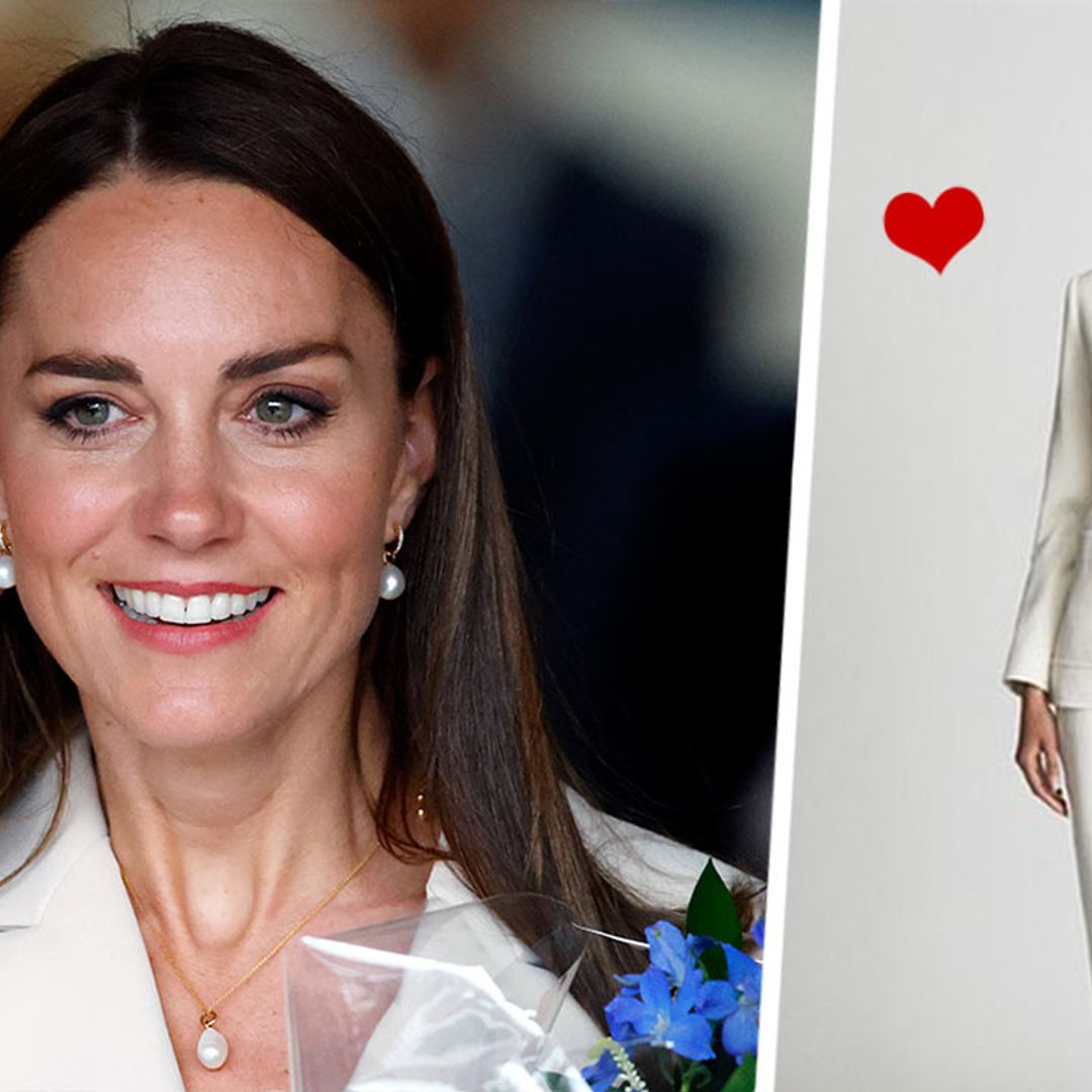 Kate Middleton's white trouser suit - 7 lookalikes we've found that are a whole lot cheaper