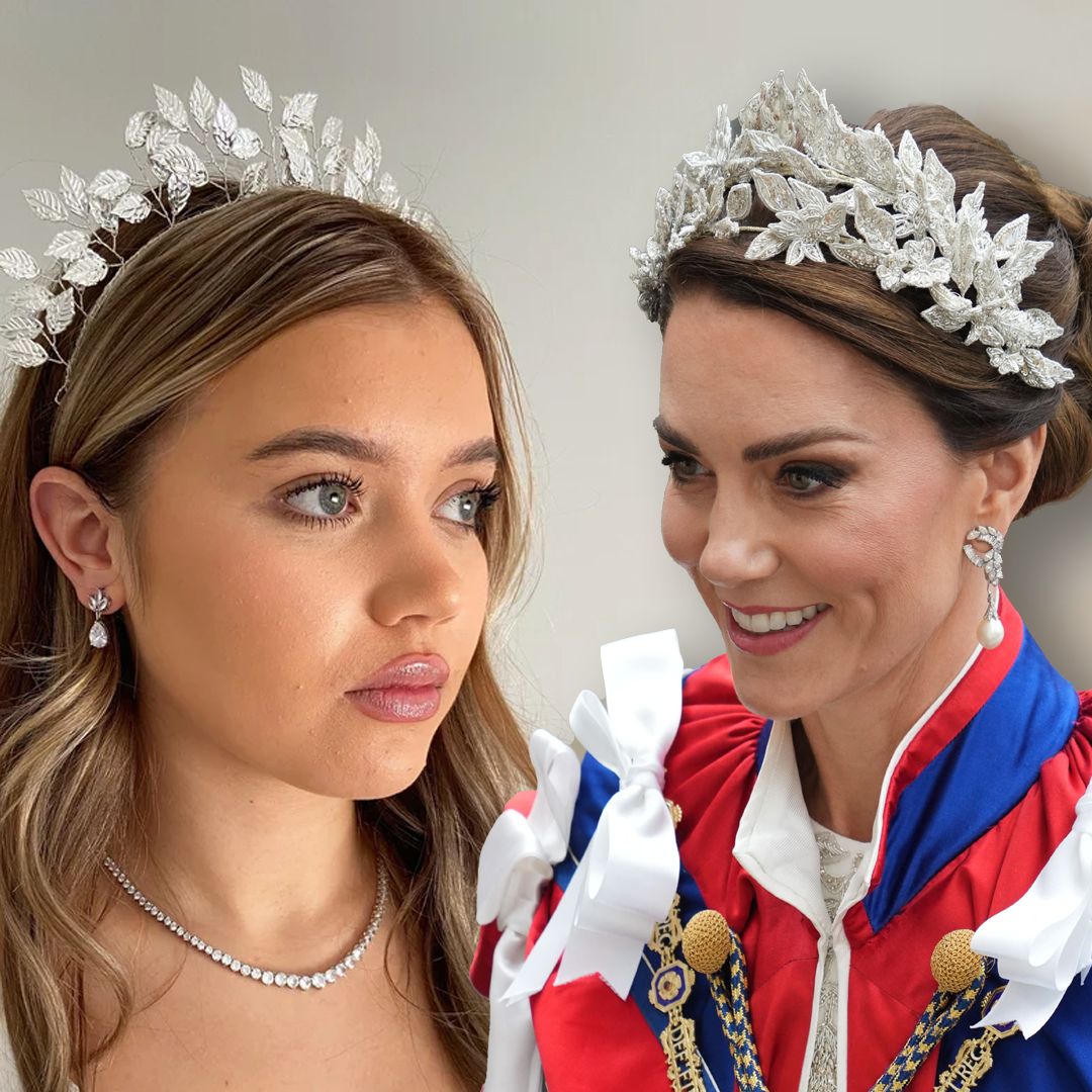 7 women's flower crowns for brides to buy if you loved Princess Kate's coronation headpiece