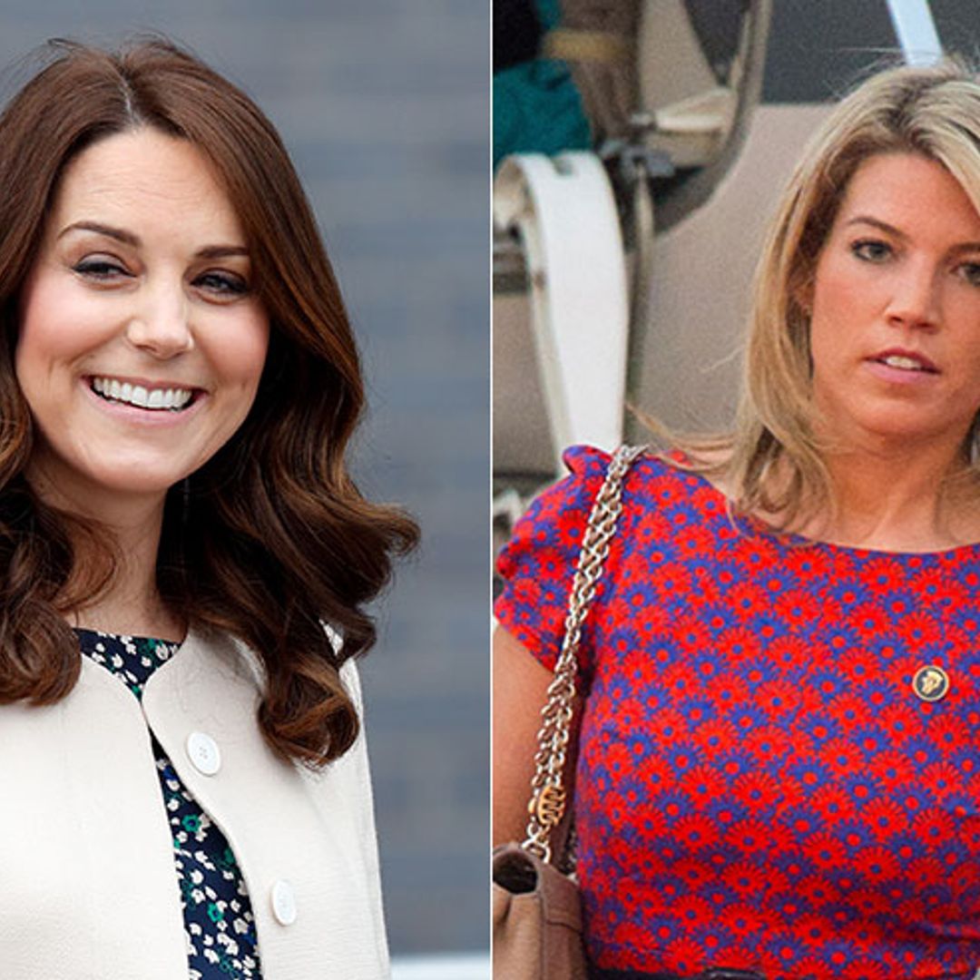 Duchess Kate's stylist Natasha Archer leaves the Lindo Wing hours after royal was admitted