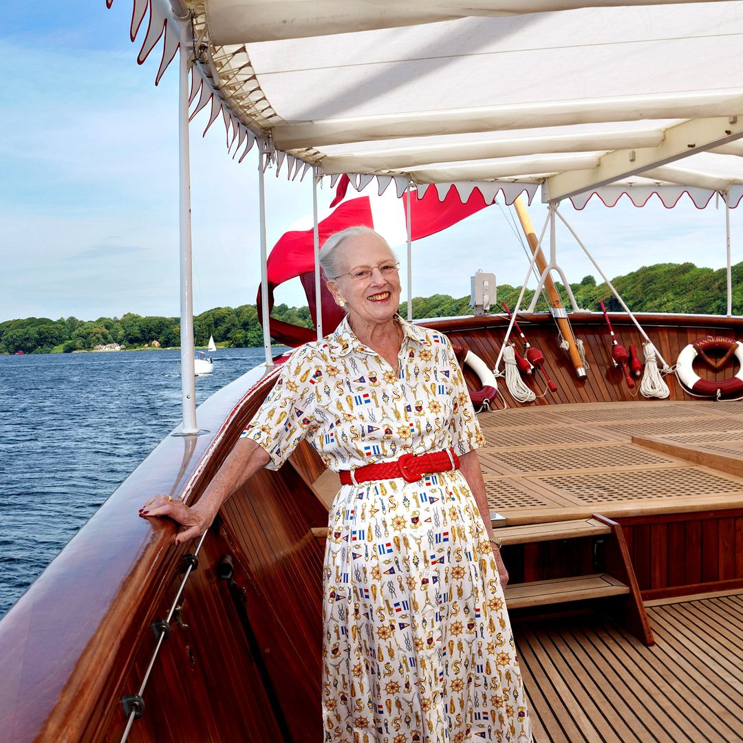 Denmark's Queen Margrethe makes history as she starts summer holiday