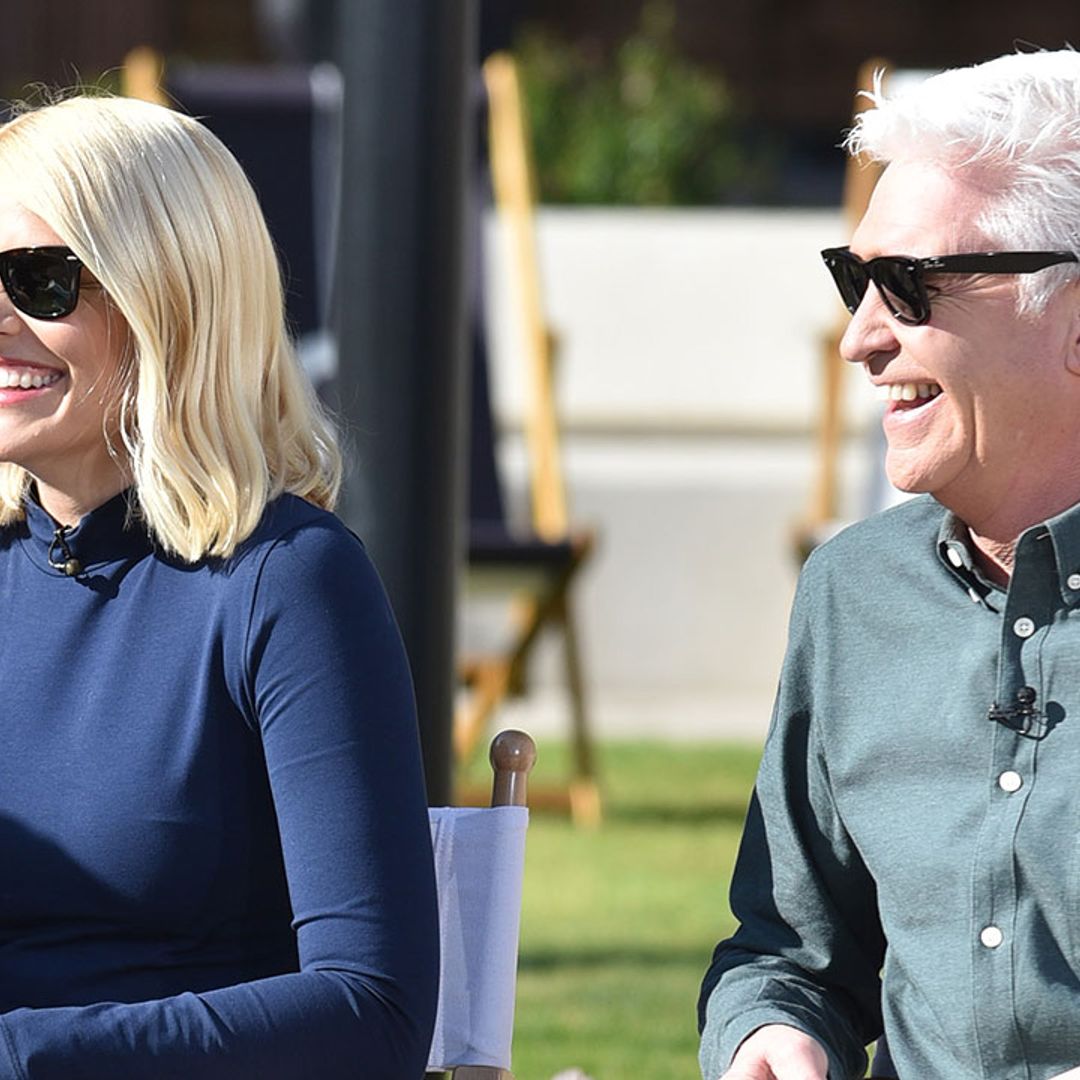 Holly Willoughby and Phillip Schofield go on holiday together with their families