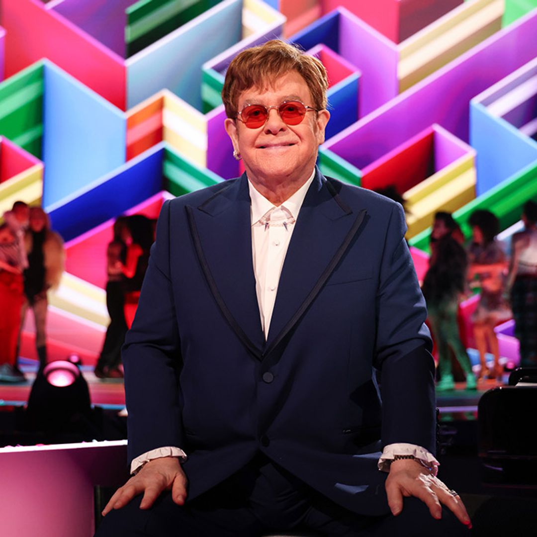 Elton John celebrates major achievement inside lavish living room