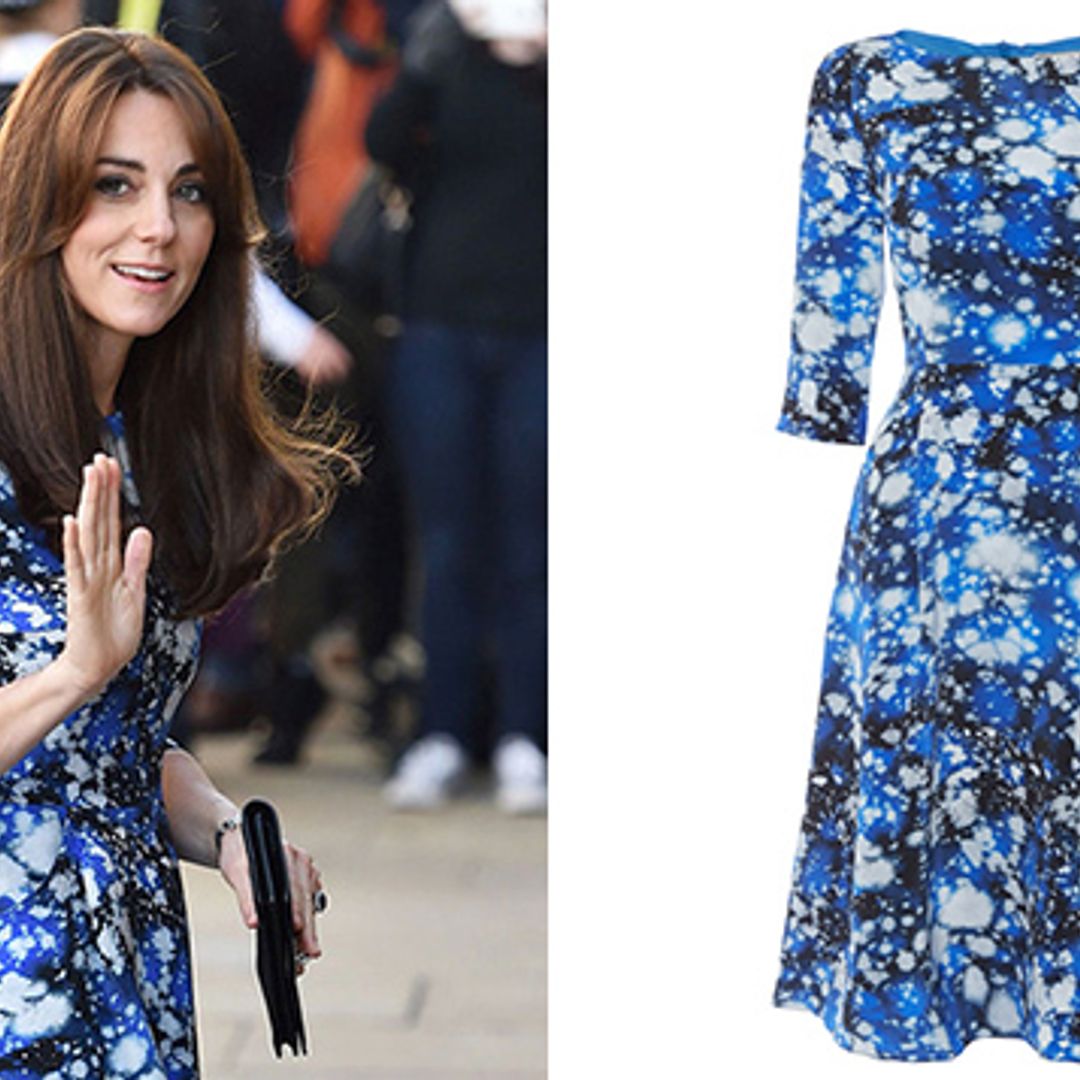 Kate Middleton wears a space-themed dress for 'Shaun the Sheep' screening