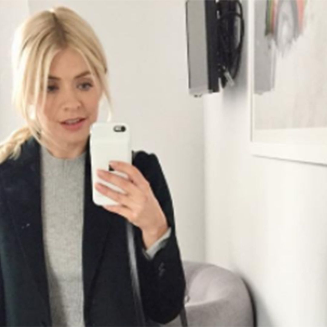 Holly Willoughby gives fans a glimpse of her stylish 'home' clothes