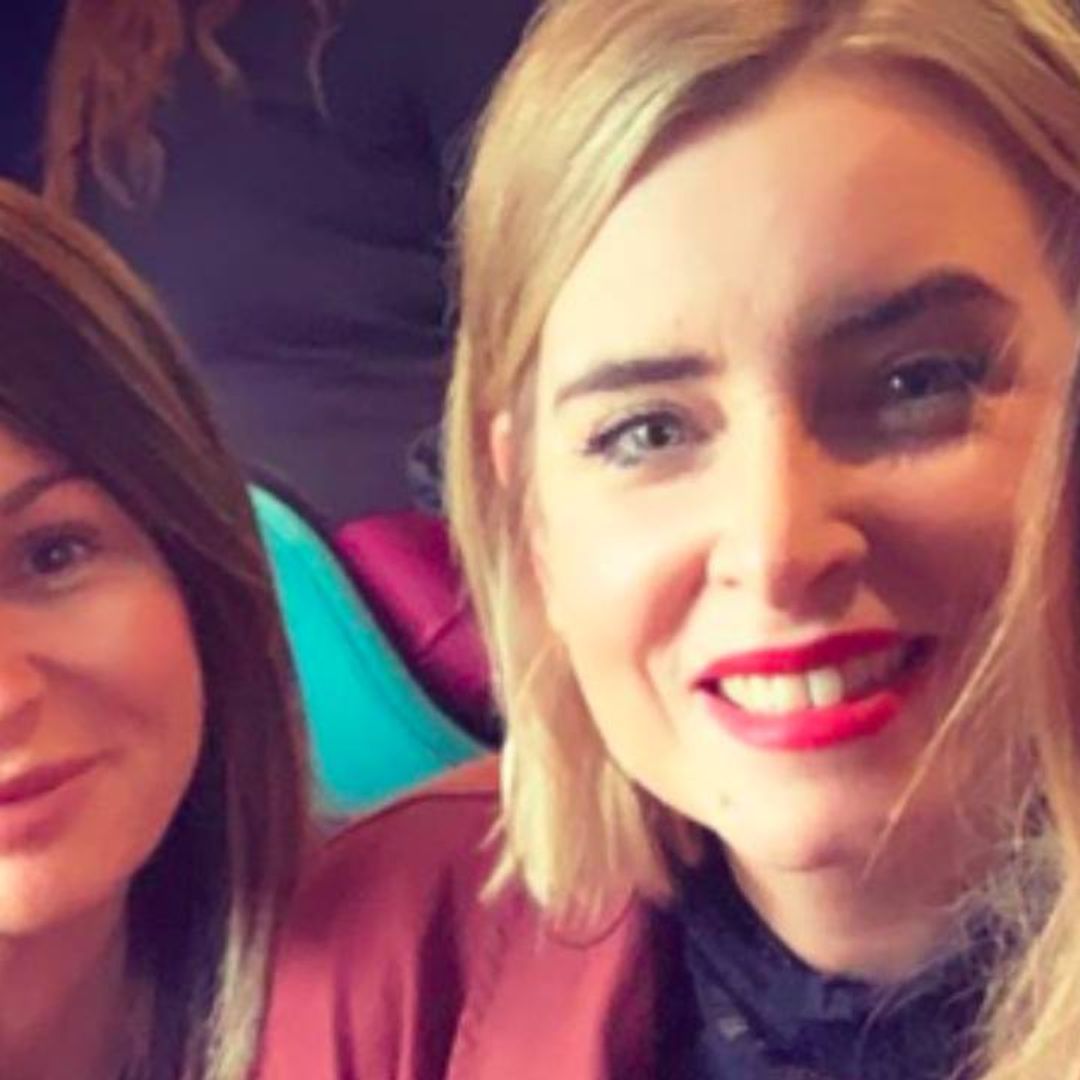 Emmerdale's Charley Webb enjoys day out with co-stars Lucy Pargeter and Emma Atkins