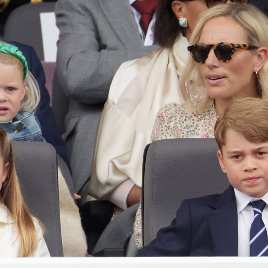 Princess Charlotte copies Zara Tindall at Jubilee Pageant and it's adorable
