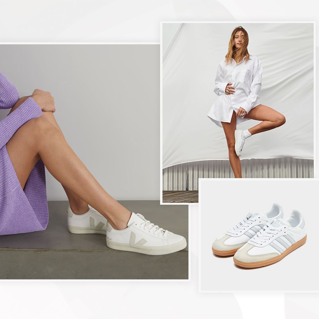 11 stylish white trainers that you can wear with your jeans AND your dresses