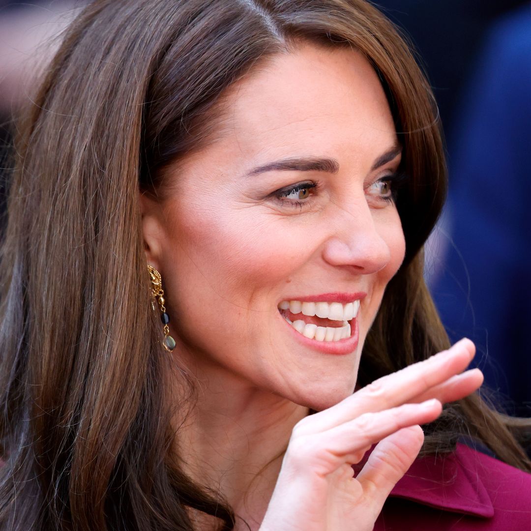 Princess Kate is beautiful in fitted suit as she parties at Windsor Castle