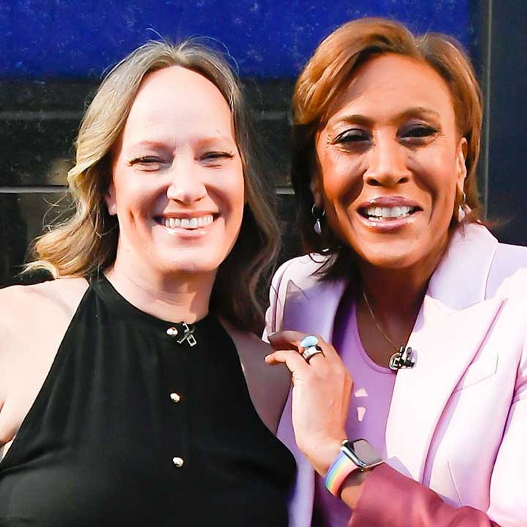 Robin Roberts reveals she's being convinced to adopt by her co-star