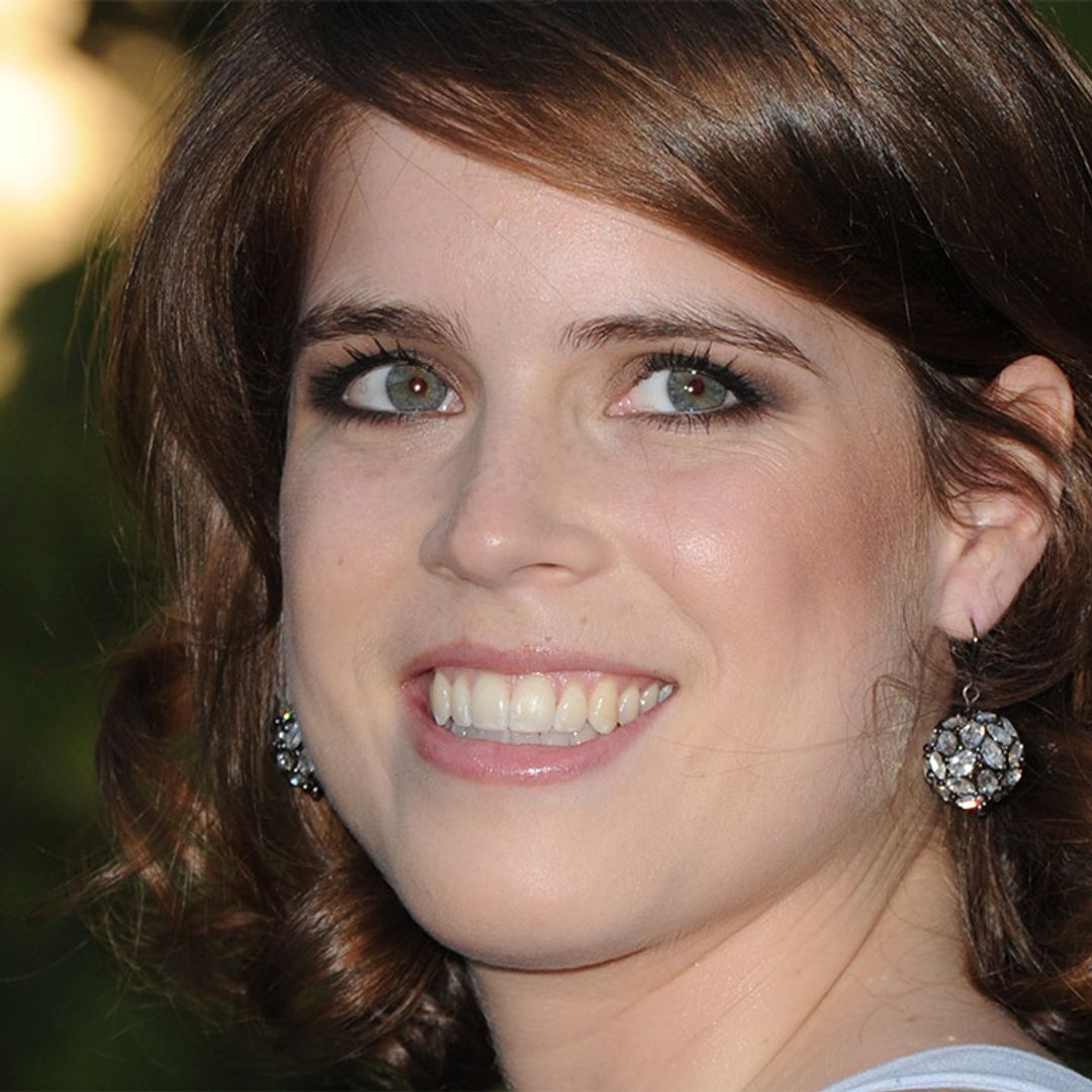 New mum Princess Eugenie wows in floral dress in this sweet snap