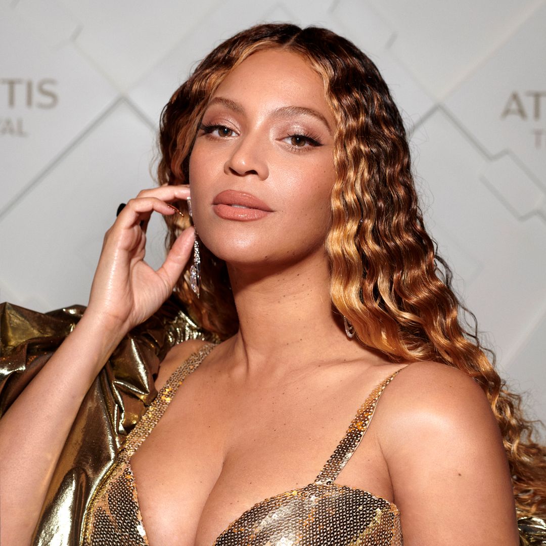 Beyonce's unexpected wedding guest look could have you thinking she was the bride