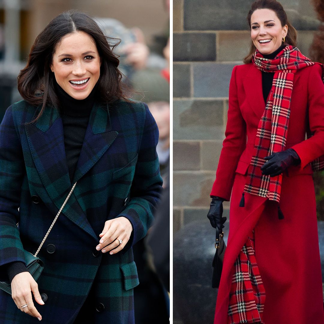 Royals rocking tartan: Kate Middleton, Meghan Markle, Duchess