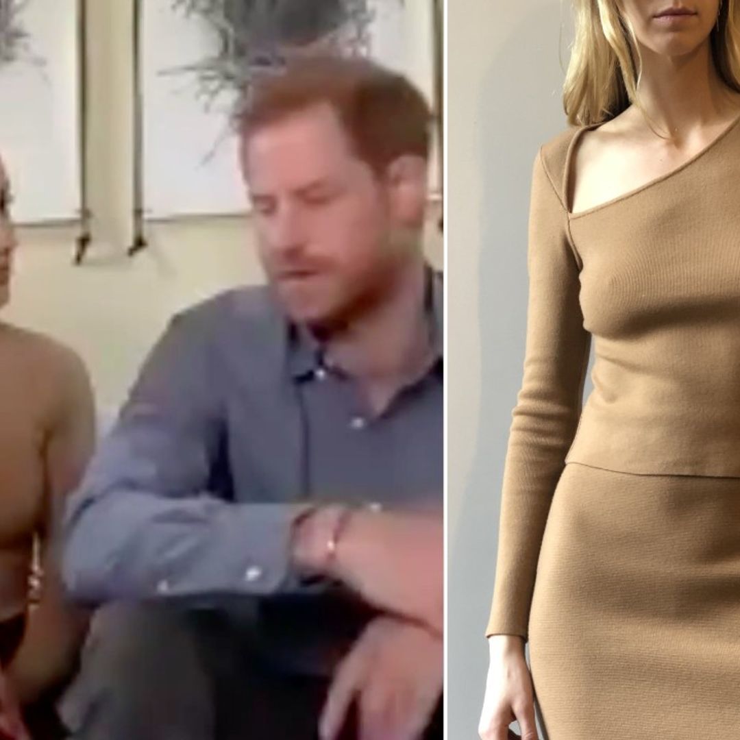 Meghan Markle's asymmetric knit has a special story behind it