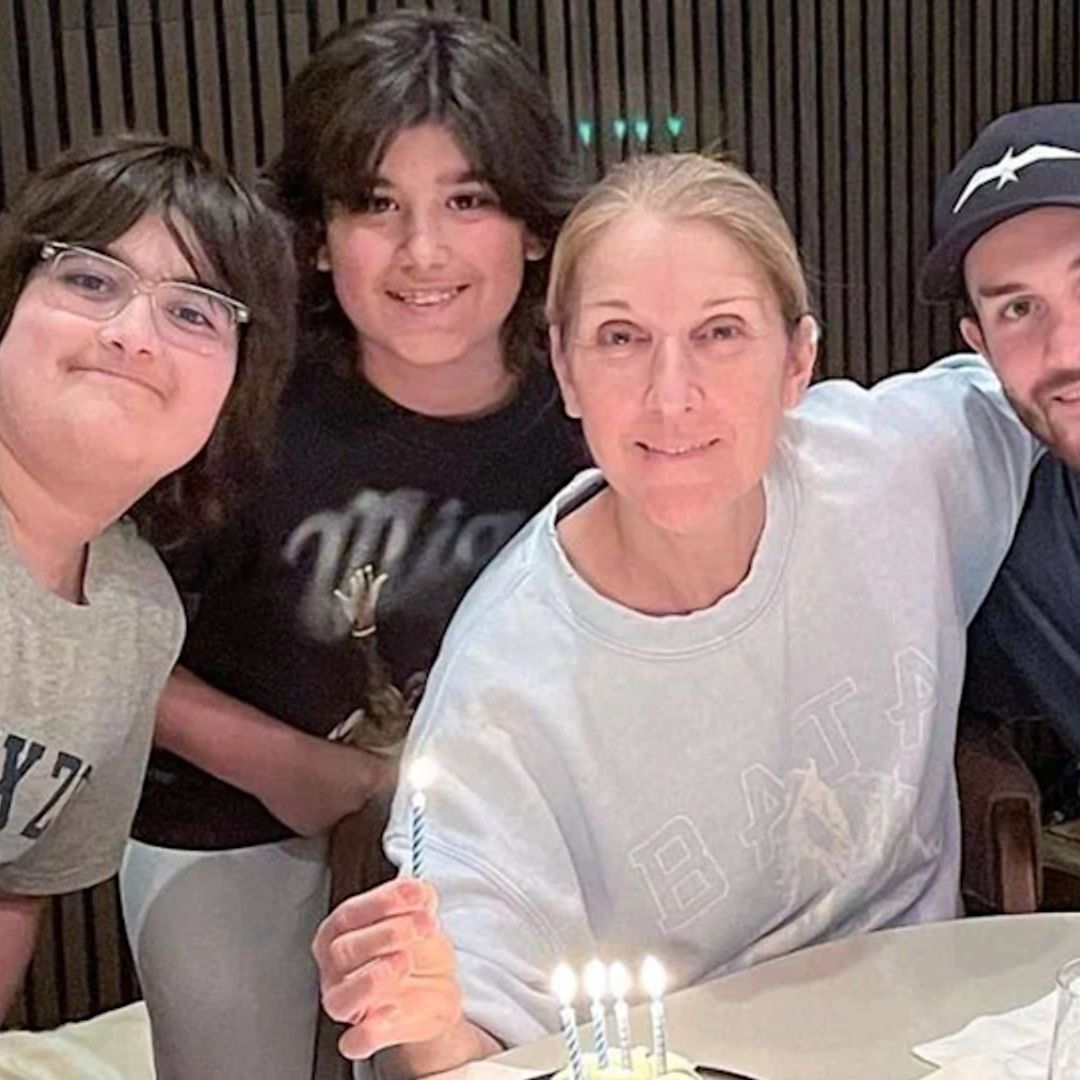 Celine Dion left confused over her three sons' online take