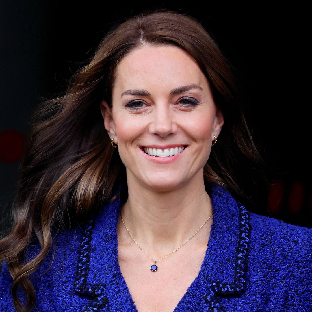 Kate Middleton Looks Beautiful in Blue Summer Dress At The Polo