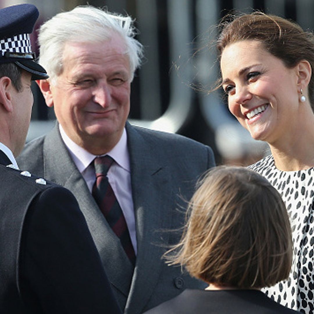 Pregnant Kate Middleton visits seaside town before maternity leave