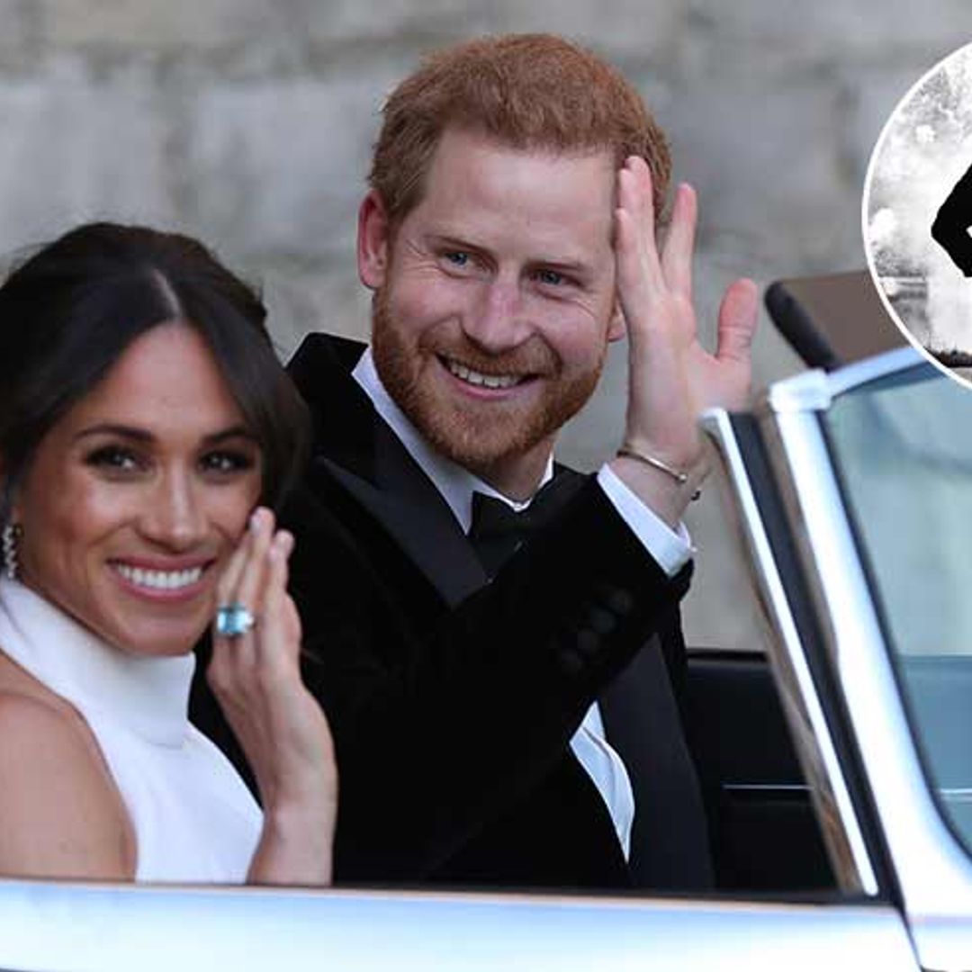 Prince Harry and Meghan release never-before-seen royal wedding photo for their first Christmas card