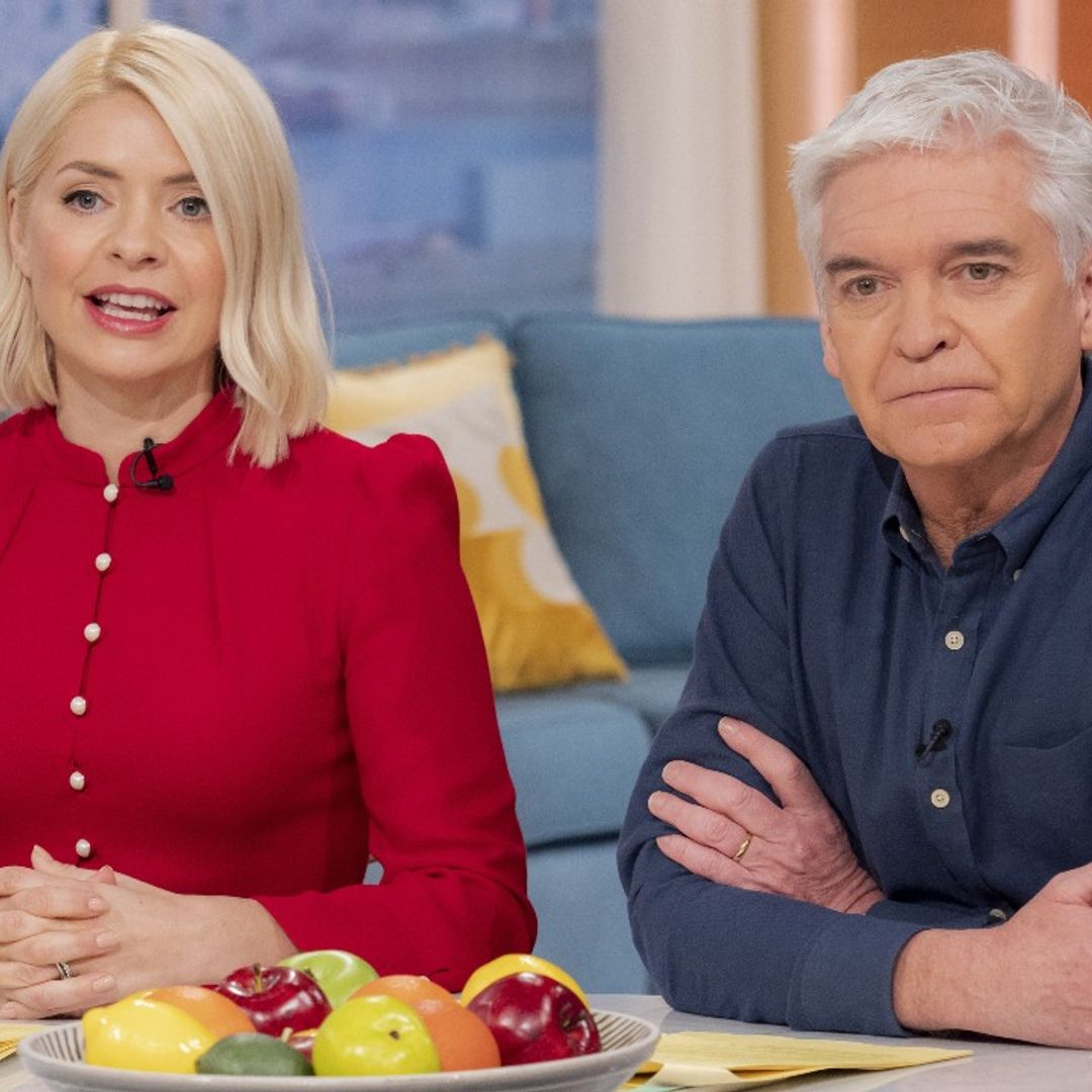 Holly Willoughby and Phillip Schofield in tears during emotional This Morning segment
