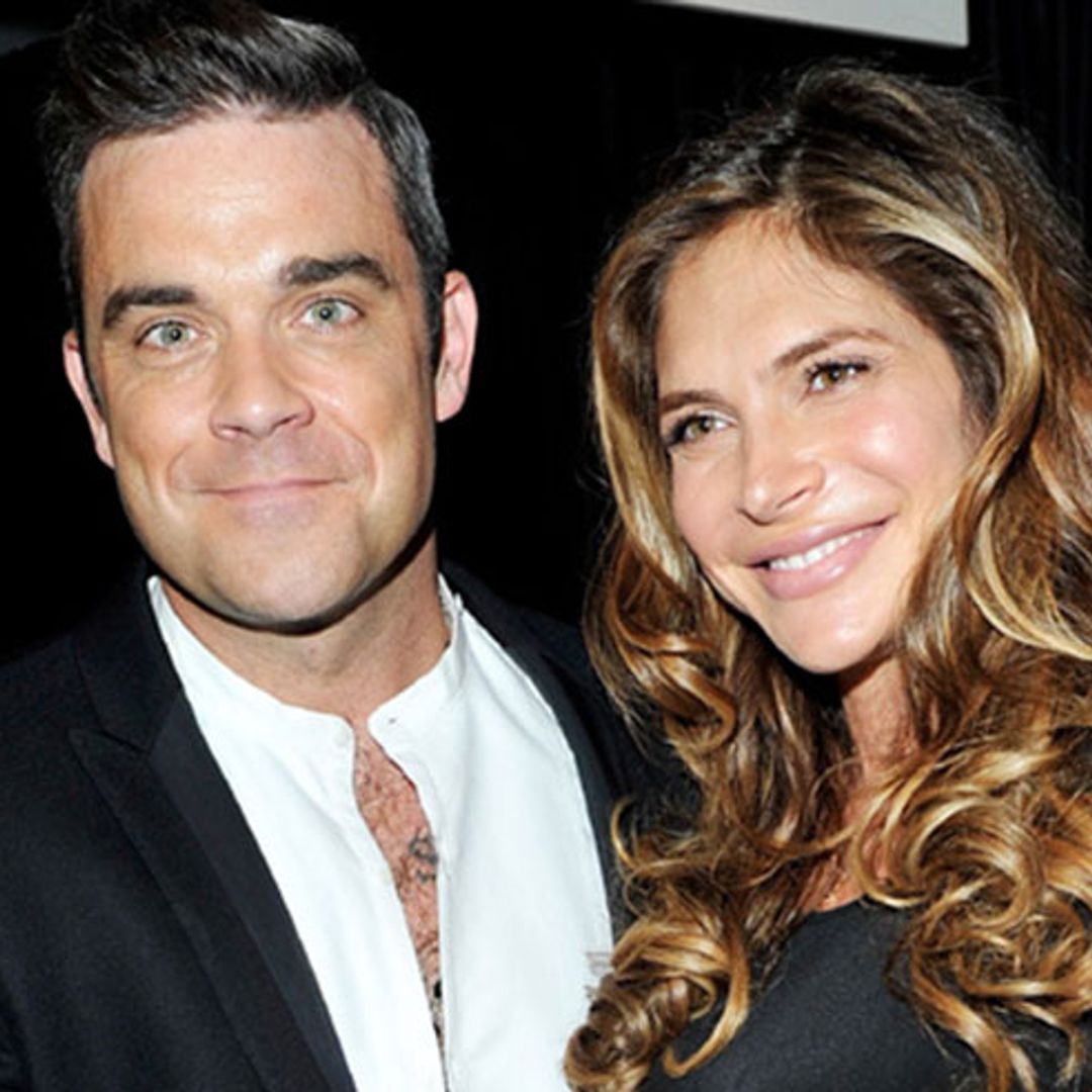 Robbie Williams brightens up Ayda's day in the best possible way