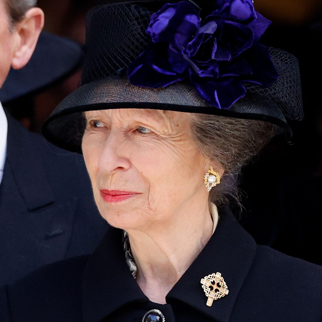 Watch touching moment Princess Anne waves goodbye to the Kent family
