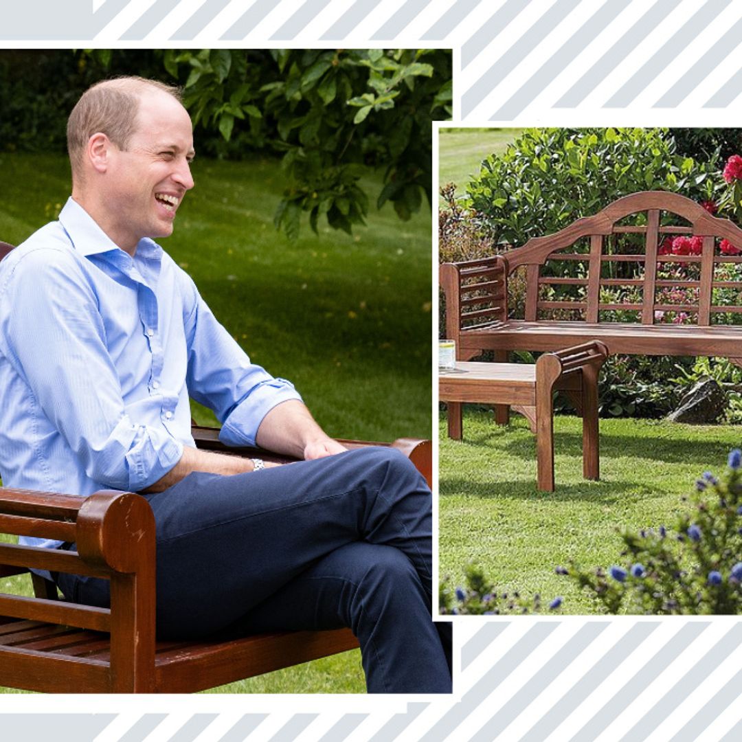 Prince William and Kate Middleton's unique garden furniture unveiled - shop the look