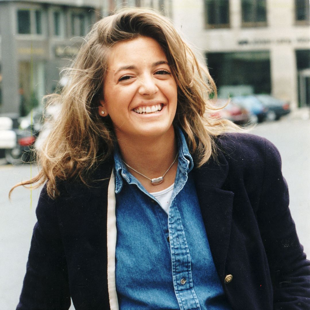 Television Presenter Claudia Winkleman Pictured In 1995