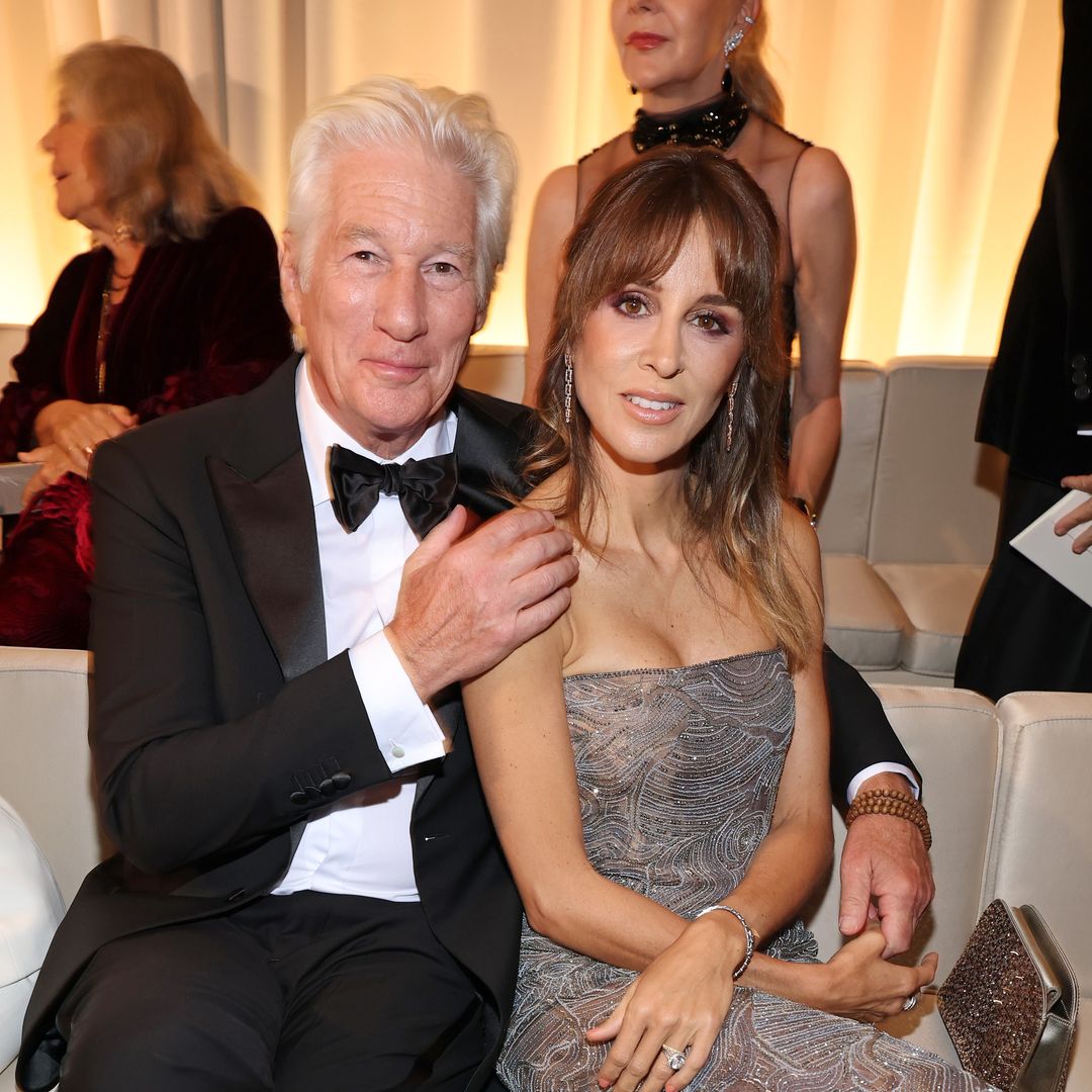 Richard Gere, 76, and wife Alejandra, 42, pack on the PDA for sweet date night