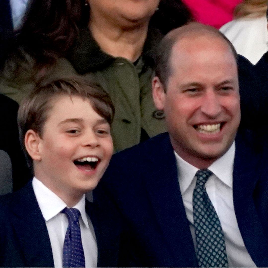 Prince George treated to every kid's favourite meal after the rugby with Prince William