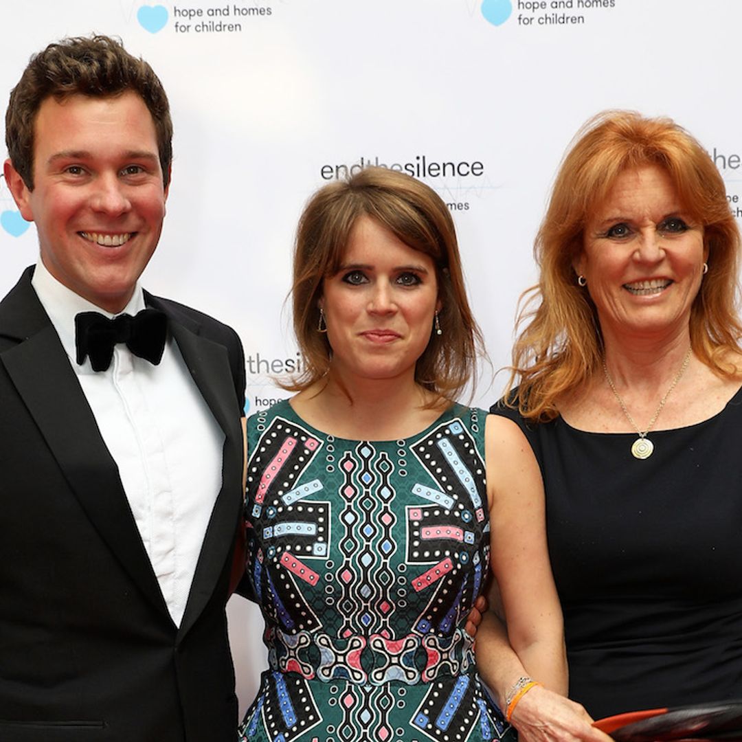 Sarah, Duchess of York shares previously-unseen snap of Princess Eugenie and Jack Brooksbank – and it's adorable