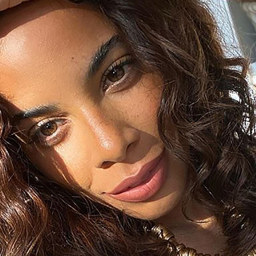 Rochelle Humes just wore the perfect £20 dress to highlight her baby bump