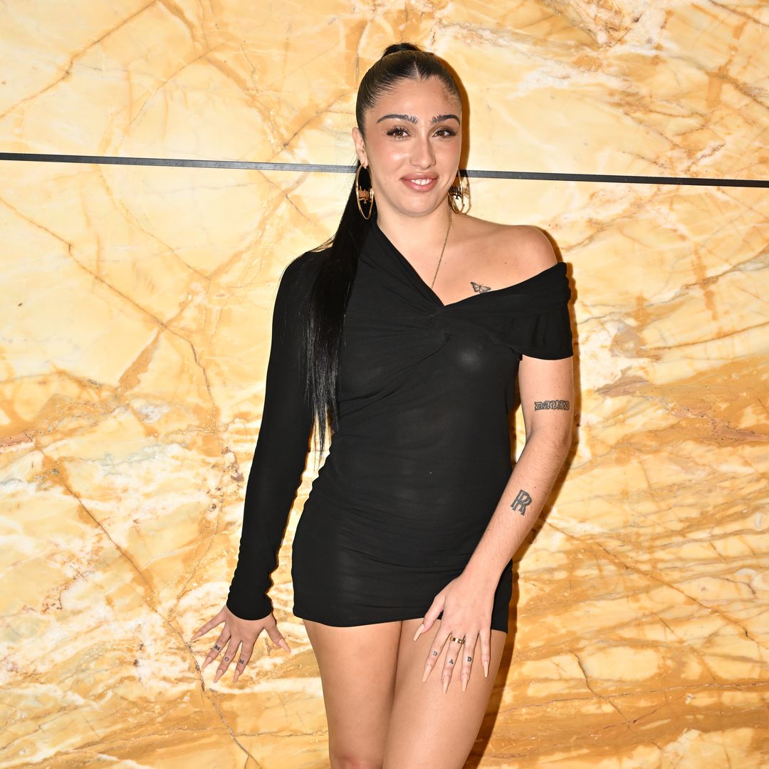 Lourdes Leon stuns in daring see-through black lace catsuit in latest photos