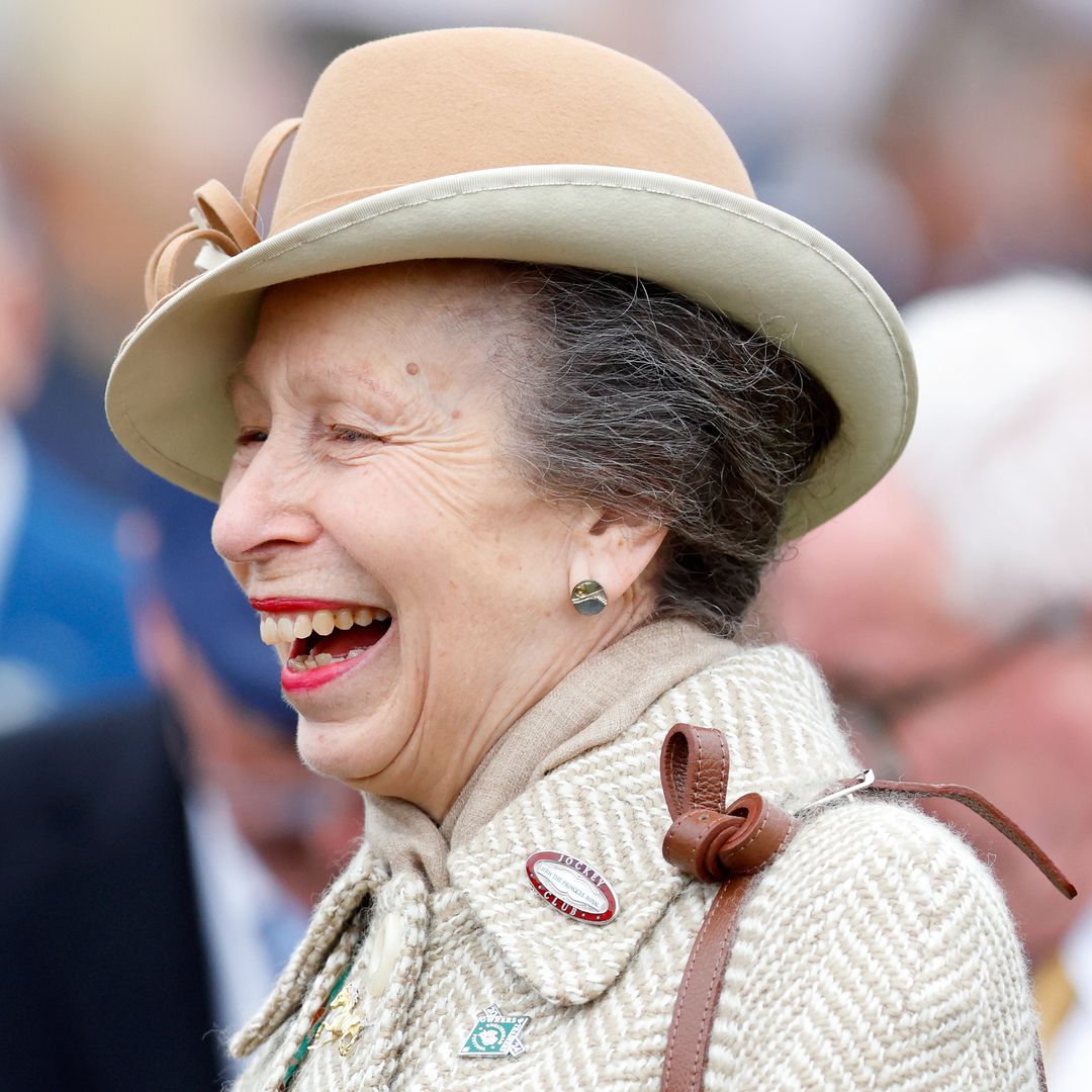 See Princess Anne's priceless reaction to spotting Lady Louise Windsor