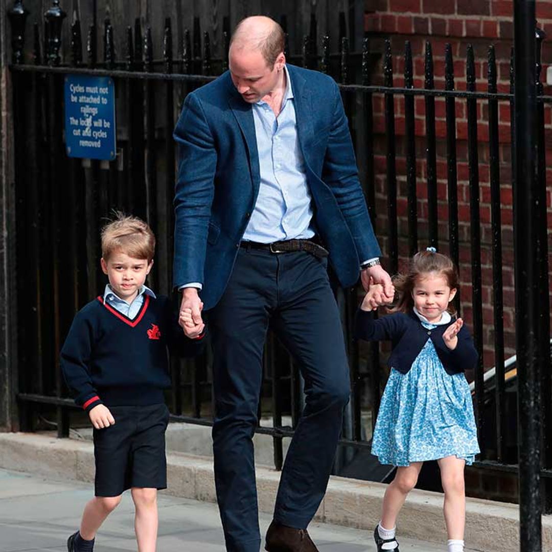 Prince William reveals Prince George and Princess Charlotte's swimming skills