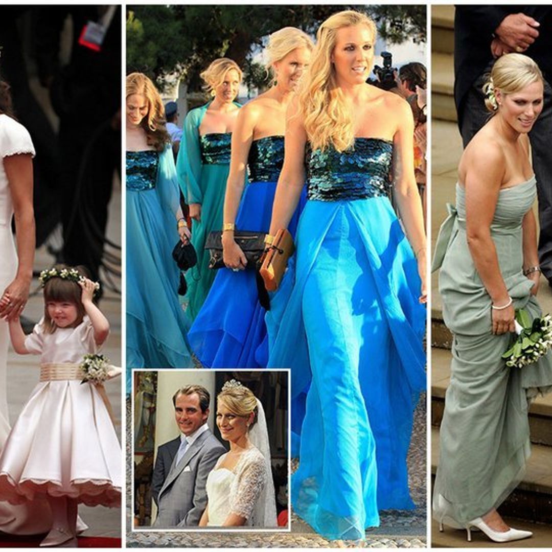 Royal wedding bridesmaids who made major style statements