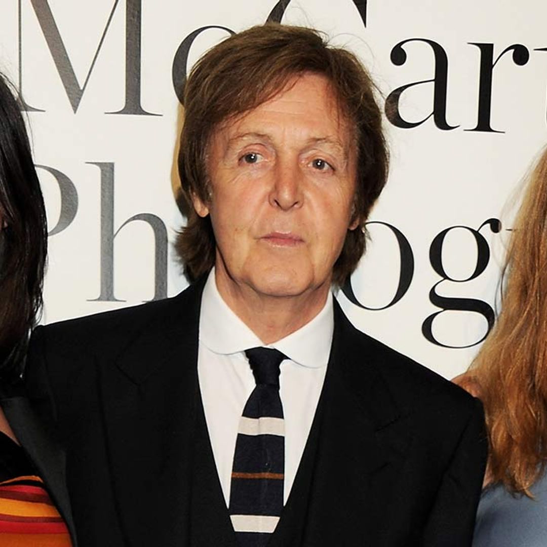 Paul McCartney serenaded by daughters in rare family footage